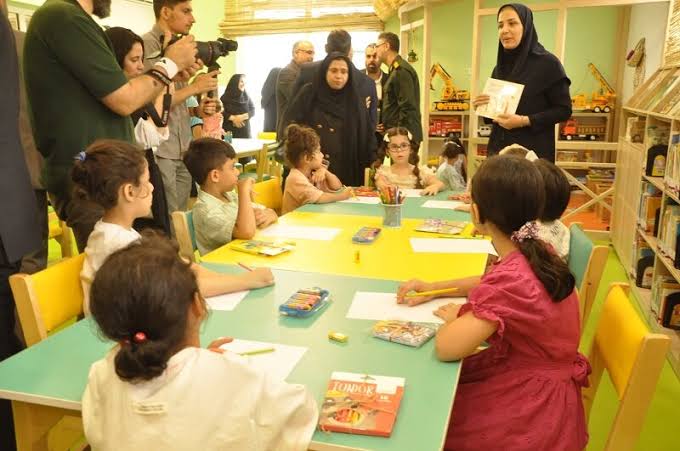 بازگشایی یک کتابخانه تخصصی‌ برای کودکان در رشت
